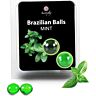 Bolas Brasileiras Secretplay com Lubricante de Menta
