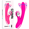 Vibrador DIVERSIA Bunny Waves 24 cm com Estimulação potente