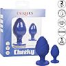Plug Anal CALEXOTICS Cheeky Plugs com Ventosa