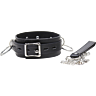 Collar de Bondage OHMAMA FETISH com Anéis Ajustáveis