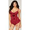 Conjunto de Lingerie Marca M Bustier com Coração