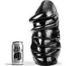 Consolador anal ALL BLACK 33 cm totalmente inserível