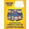 Boxer´s Diablo Picante Small Size Buttocks com design original