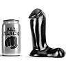 Dildo All Black 14 cm para iniciantes e conforto