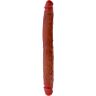 Dildo Duplo Get Real 35 cm com Prepúcio Móvel