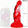 Dildo EPIC Agnis Fogo Carmesí com design envolvente