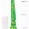 Dildo EPIC Hylos Destello Verde com design ergonómico