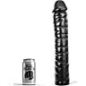 Dong All Black 38 cm para prazer vaginal e anal