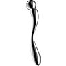 Dildo Satisfyer Star Force 2 em aço inoxidável com uso reversível