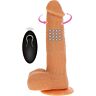 Dildo Vibrador Get Real com Bolas Giratórias
