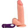 Vibrador Dildo SHEQU Adam 21 cm com Controle Remoto