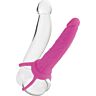 Dildo CALEXOTICS Dual Penetrator com Arnês