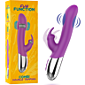 Vibrador Rabbit FUN FUNCTION COMBI DOUBLE TAPPING com Dupla Estimulação