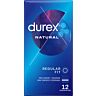 Preservativos Durex Natural Plus com forma easy on.