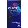 Preservativos Durex Extra Seguro com 12 Unidades e mais espessura