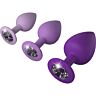 Conjunto de Plugs Anal Fantasy For Her Violet