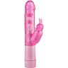 vibrador coelho ou coelho desenfreado com bolinhas cor de rosa