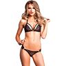 Lingerie Leg Avenue Cage Strap Bikini Top e Panty
