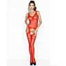 Bodystocking Vermelho Paixão
