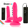 Dildo Realístico Diversia 17 cm com Vibração