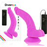 Dildo Realístico Diversia 21.5 cm com Vibração