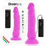 Dildo Realístico Flexível Diversia 21 cm com Vibração