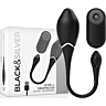 Vibrador ovo recarregável Black&Silver Jenell