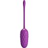 Huevo vibrador Pretty Love com textura marina