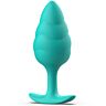Plug Massajador B SWISH Bfilled Basic com Textura Ondulada