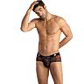 Anais Men - Chill Boxer Brief S - Cueca Esportiva - Preto com Estampa - Tamanhos S a 3XL