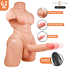 Vibrador Realístico INTENSE Deep Touch Marty com Controle Remoto