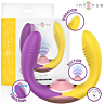 Vibrador INTENSE HIGH TECH Willow 3 em 1 com sucção e vibração