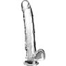 Dildo King Cock 24.8 cm com testículos e design realista
