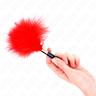 Plumas KINK RED GOLD METAL 18 CM
