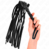 Látigo KINK IMPACT & TOUCH Chicote Preto Simples 45 cm