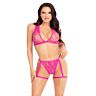 Top e Tanga Leg Avenue 86148 com Efeito Provocador