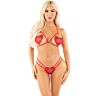 LEG AVENUE Conjunto de Lingerie com Coração