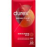 Preservativos Durex Sensitivo XL 10uds | Extra Grande e Lubrificados