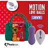 Bolas de Amor com Movimento Controlado por Controle Remoto | Feelztoys Jivy | Produto erótico
