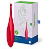 Varinha vibratória Satisfyer Twirling Fun - Vermelho | Vibrador de ponta giratória com 12 programas de vibração