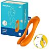 Vibrador Satisfyer Candy Cane - Laranja | Motor potente e tamanho compacto