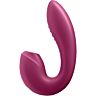Satisfyer Sunray Estimulador e Vibrador App Vermelho - Sex Shop