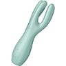 Satisfyer Threesome 3 - Vibrador Verde com 3 Motores