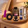 Kit básico de brinquedos sexuais com bala, anel, plug e dados