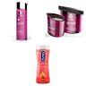 Kit de massagem erótica com óleo, vela e gel 2 em 1