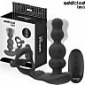 Massageador Prostático Addicted Toys com Controle Remoto