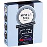 Preservativos Mister Size 60, 64 e 69 - Pack de 3