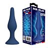 Plug Anal Slim Silicone MR PLAY com Base Larga