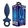 Plug Anal Texturizado MR PLAY com Anel de Segurança