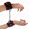 Esposas KINK Wrist Restraint com furos quadrados e correia ajustável